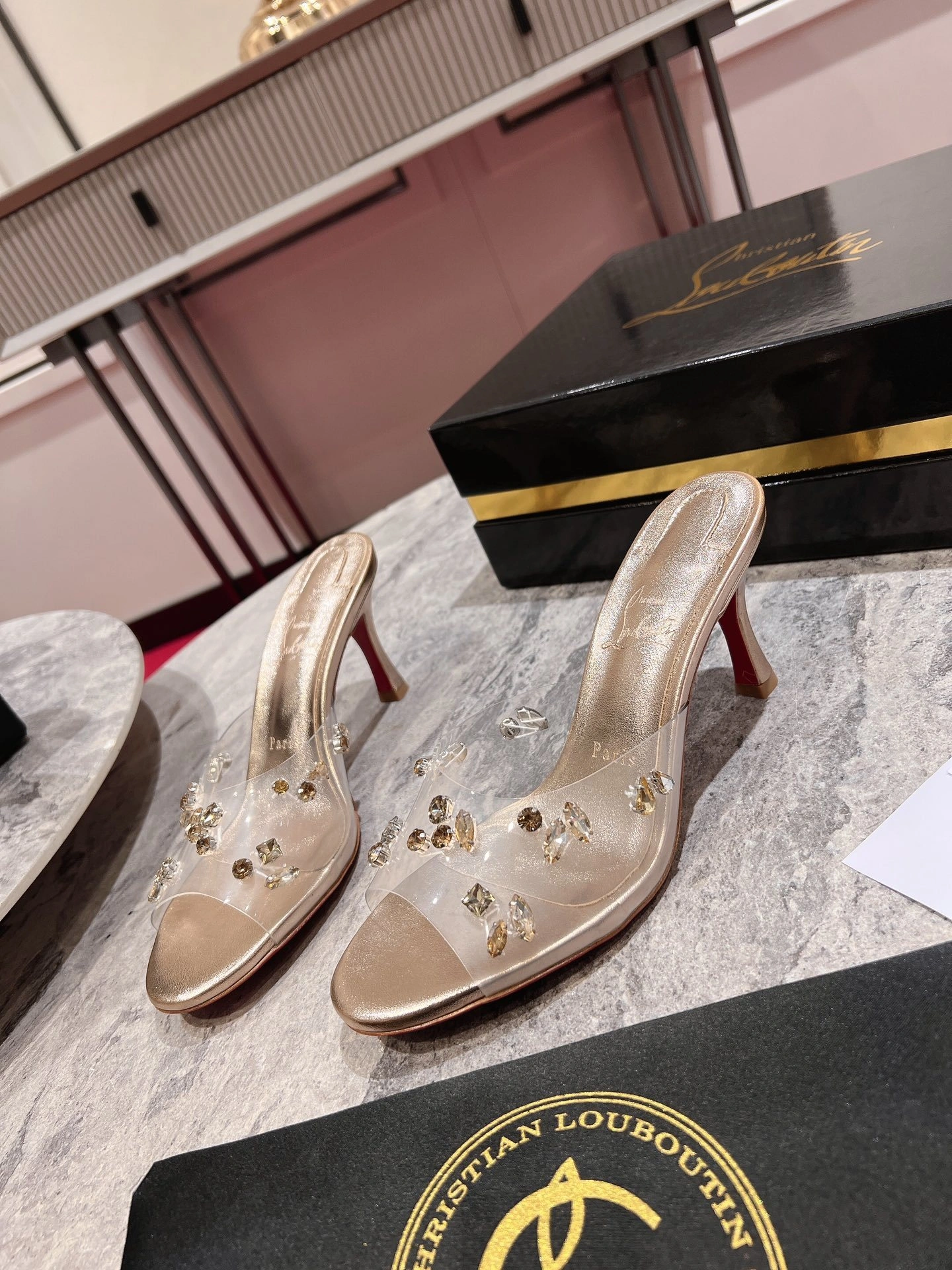 &COCO--- 3230288F642 8.5cmHeel height Degraqueen item：C-X062L1241R